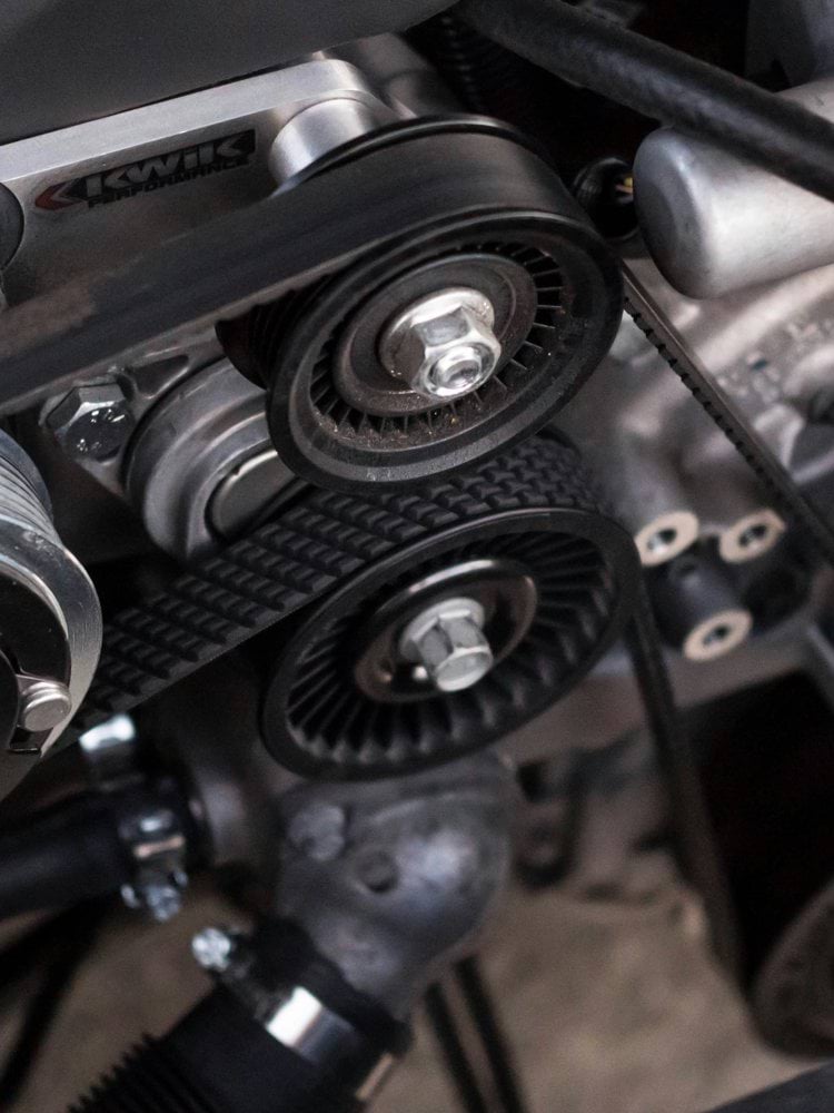 gray and black engine