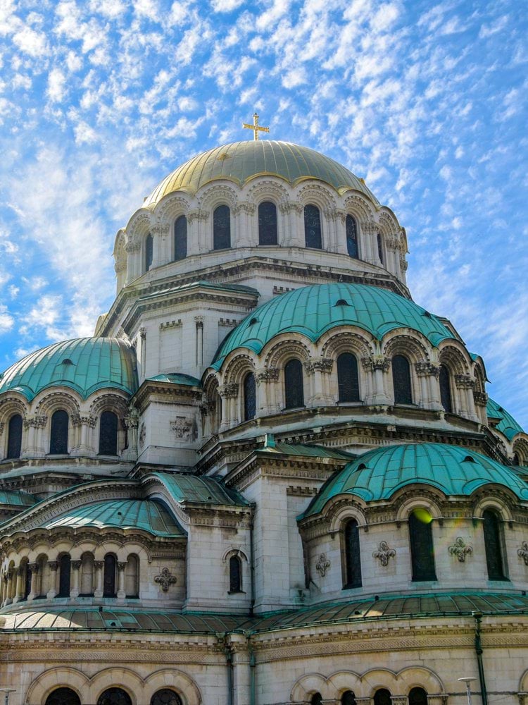green and blue dome building under blue sky during daytime