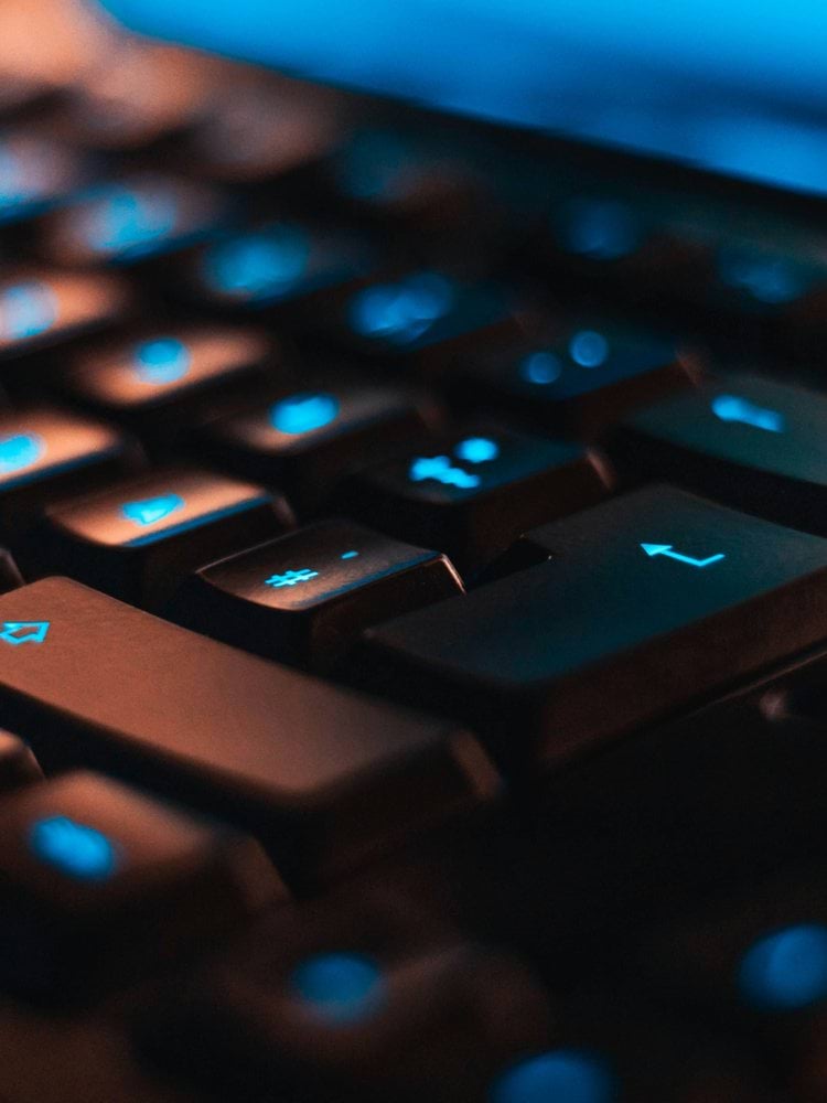 closeup photo of computer keyboard