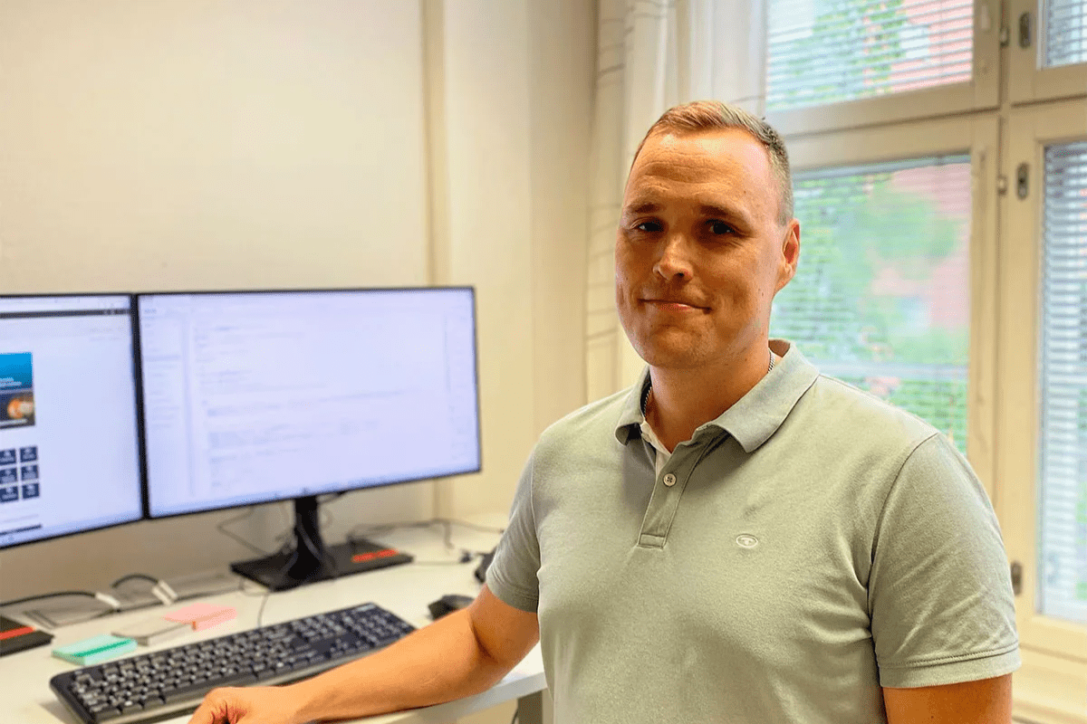 Data-analyytikko Jussi.