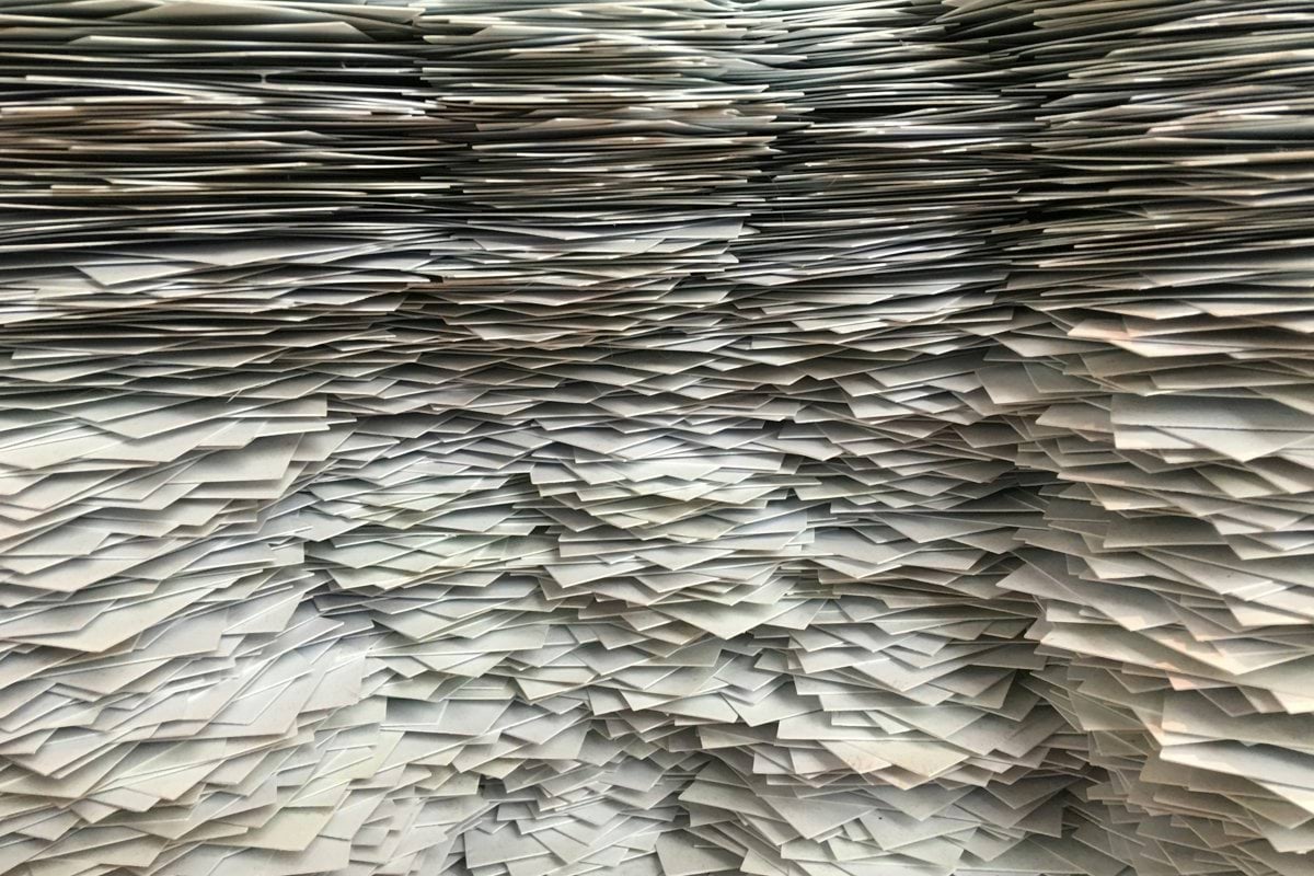 pile of papers