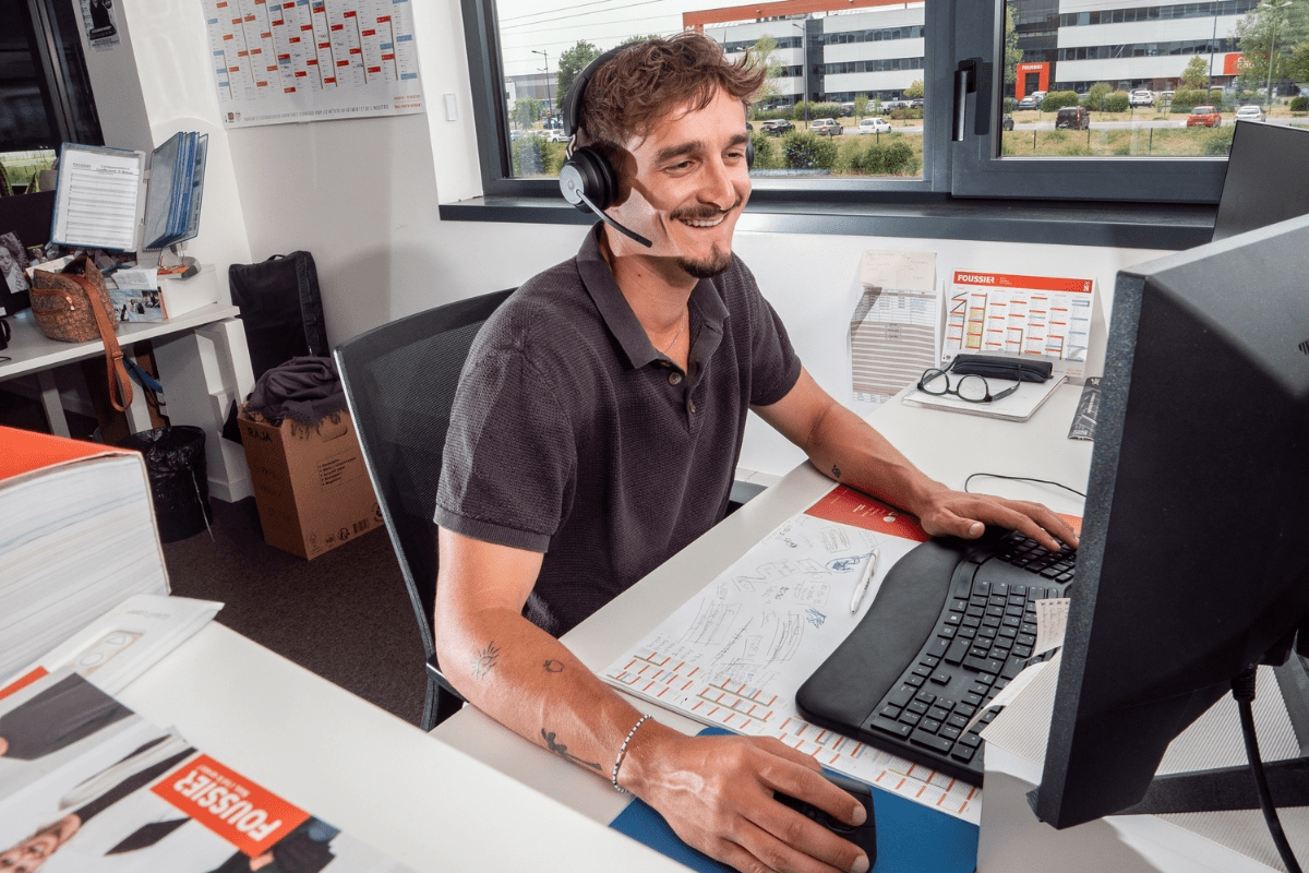 Métier du ou de la technico-commercial.e sédentaire