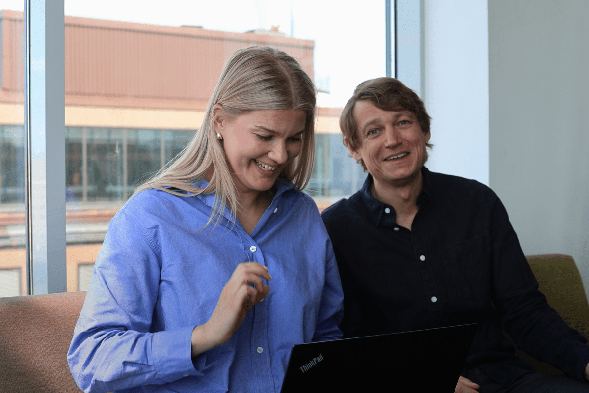 Medarbetare på kontoret