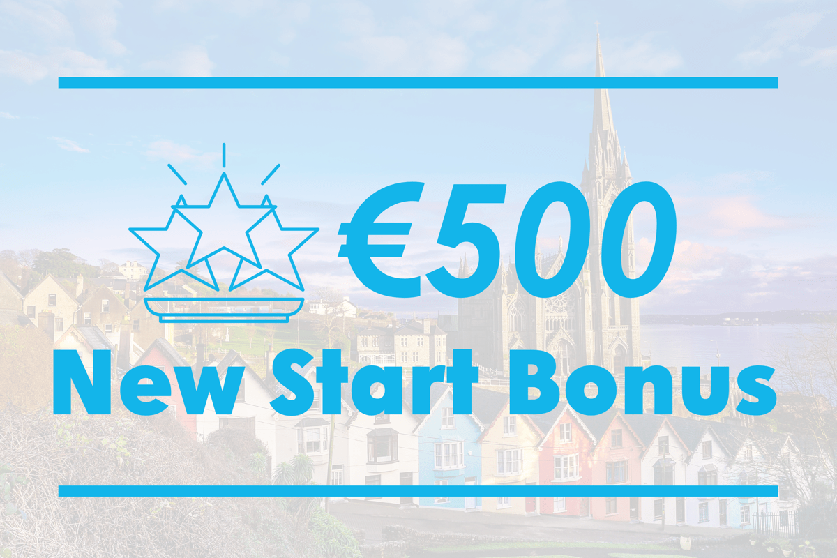 €500 New Start Bonus Graphic