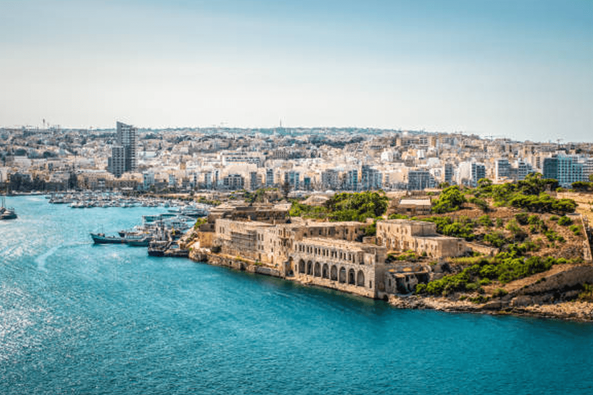 The bay at Gzira