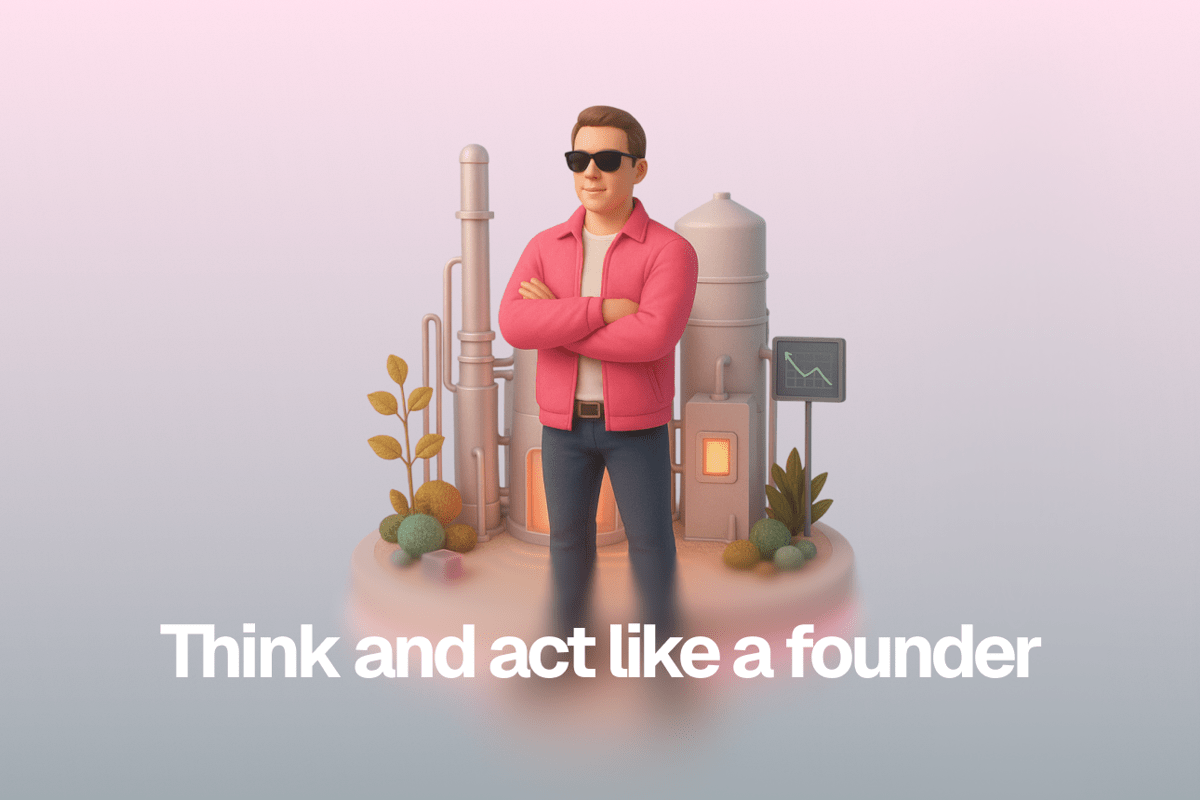 Think and act like a founder