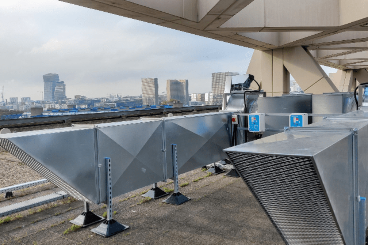 Installation de désenfumage