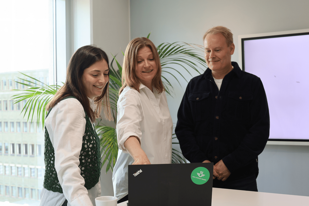 Medarbetare på kontoret