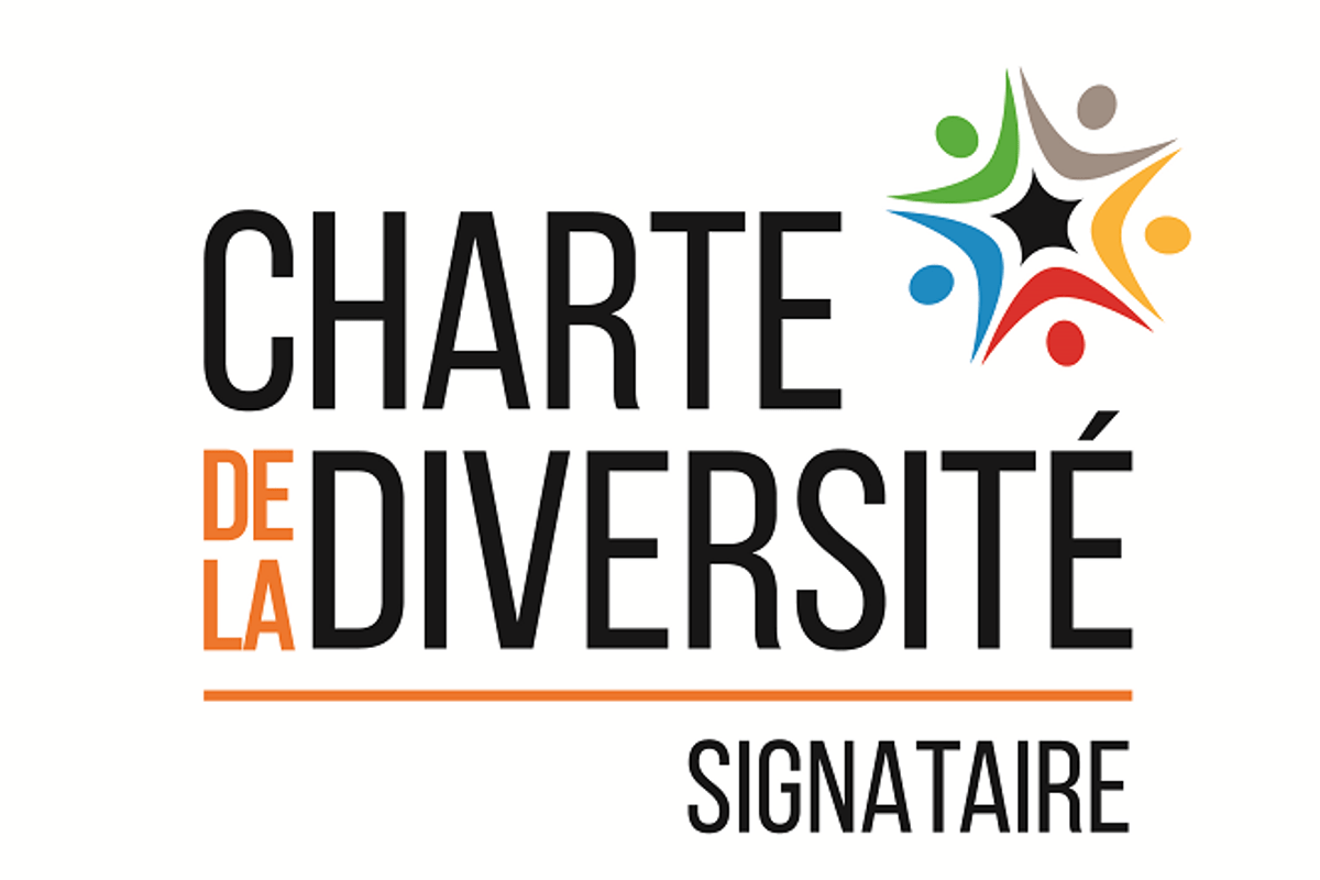 Logo Charte de la diversité signataire