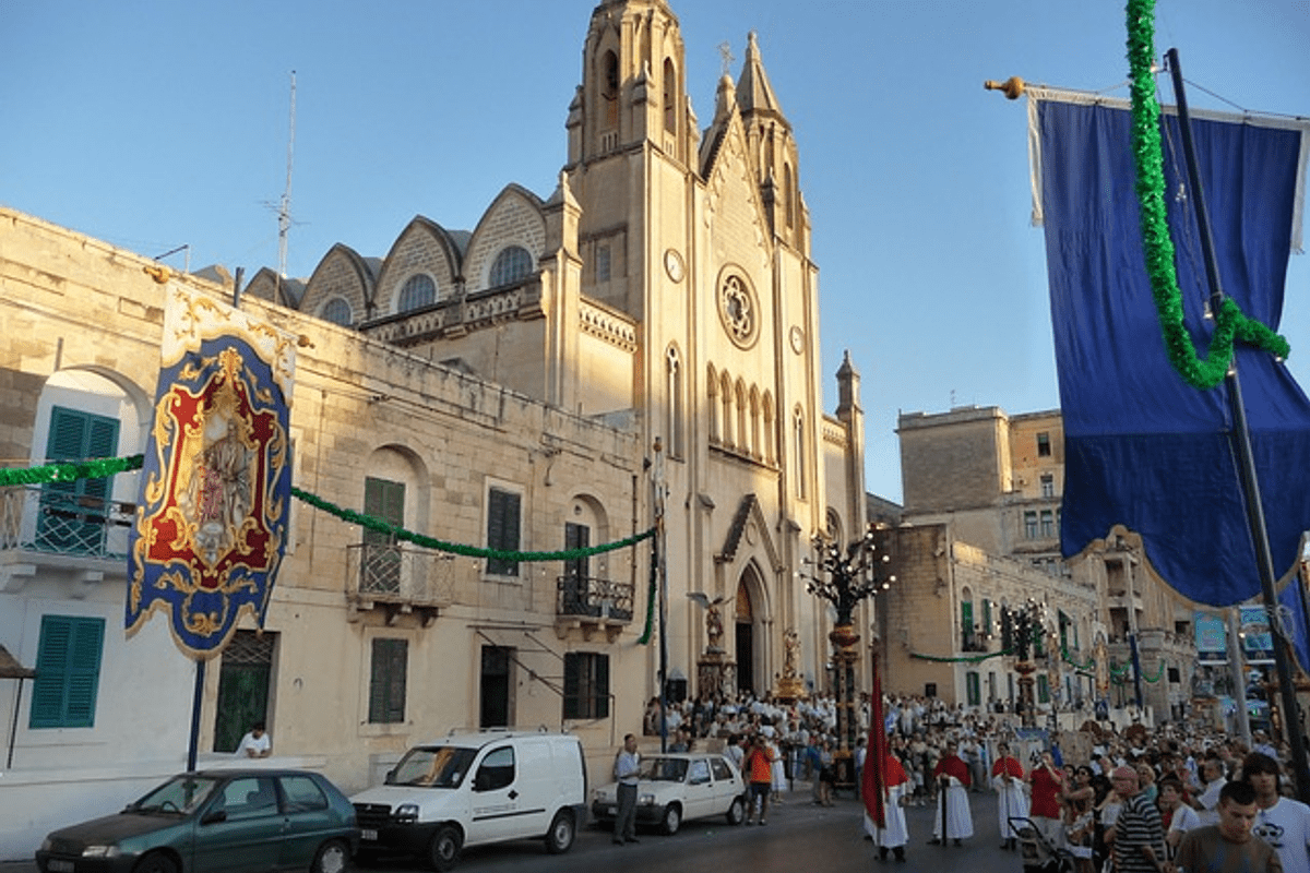 One of the many fiiestas across Malta, this one is Sliema