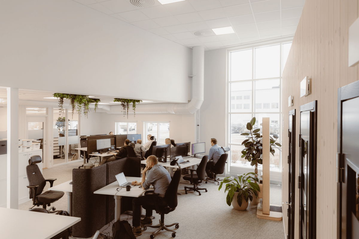 Epishine team in the office