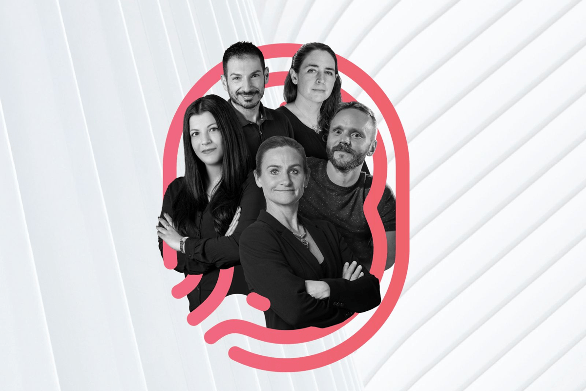 Group photo of JobMatchingPartner team memebers