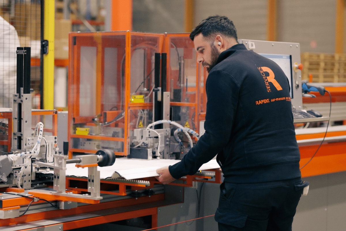 Métier de la production service Rapido