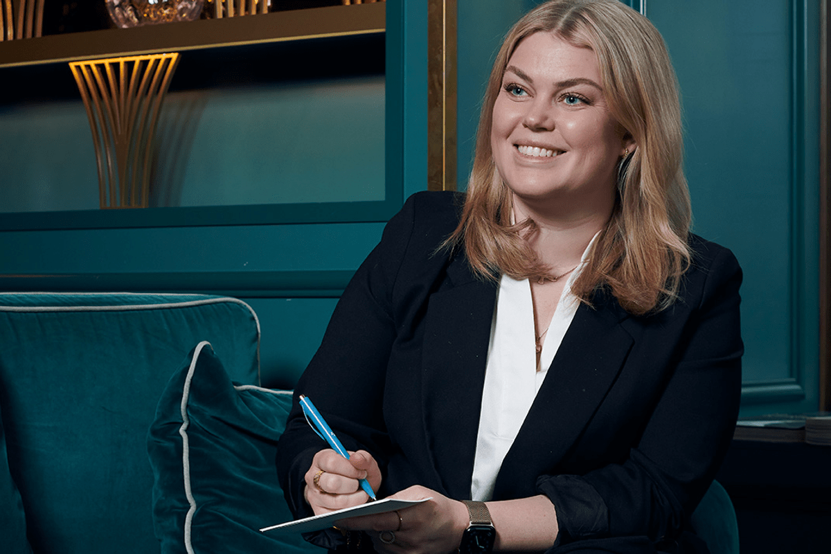 Fanny Strand på Bjurfors Södermalm