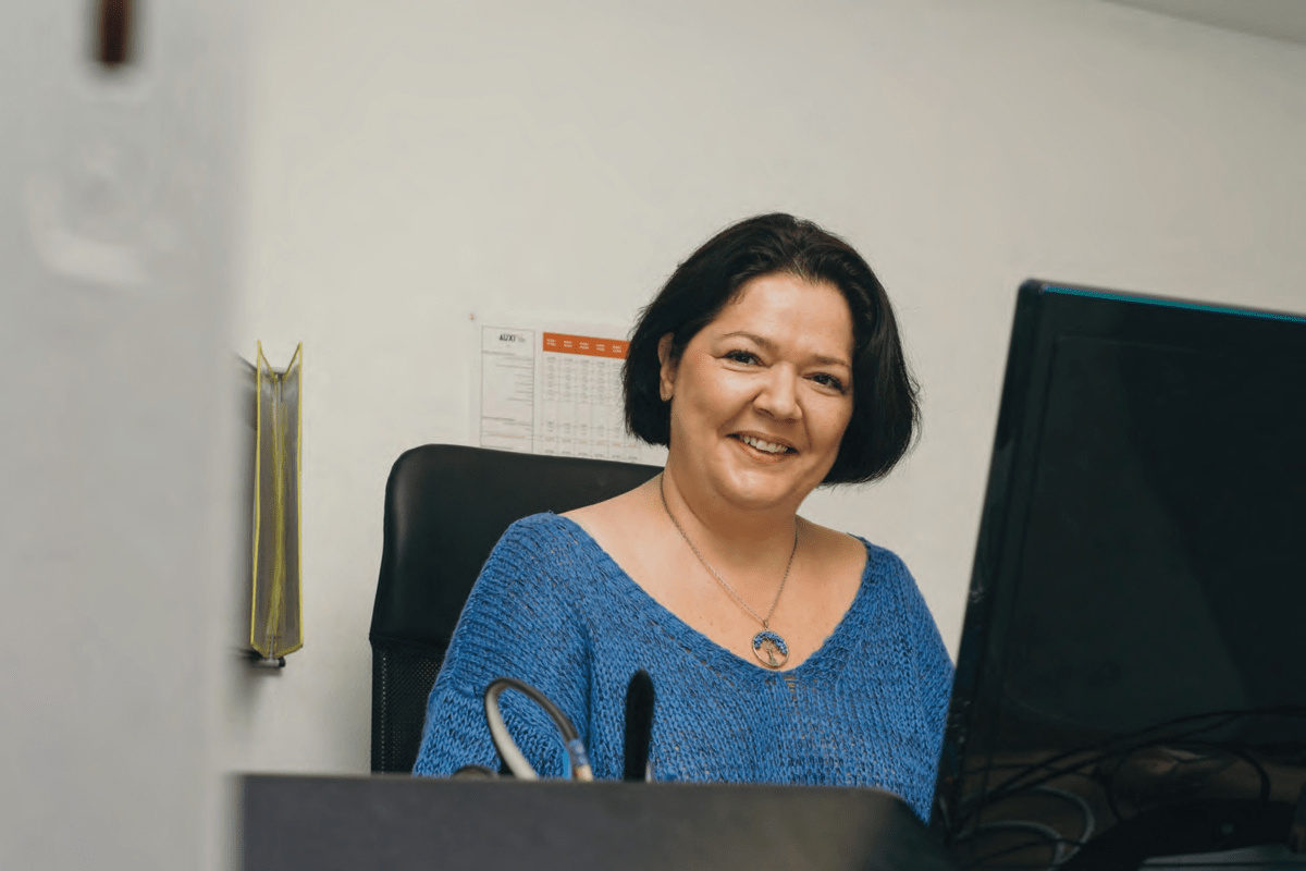 Ingrid R., directrice d'agence du Réseau AUXI'life