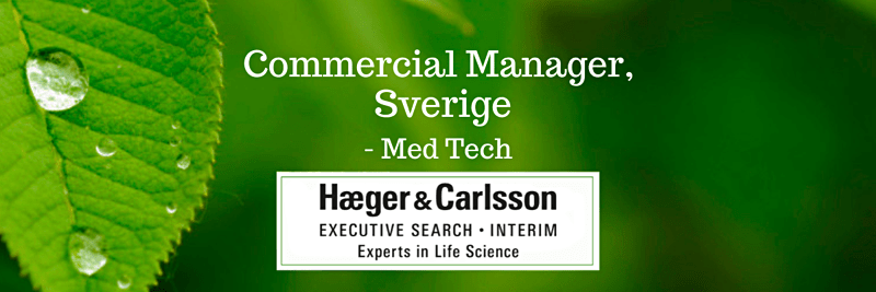 Commercial Manager - Med Tech image
