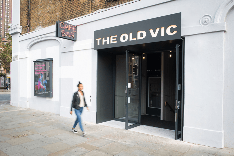 Side entrance to The Old Vic