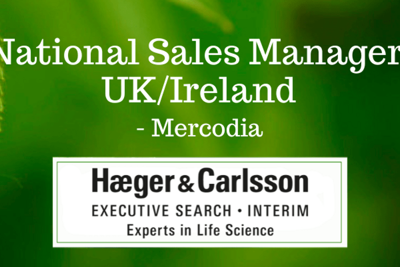 National Sales Manager, UK/Ireland - Mercodia image