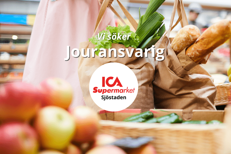 ICA Supermarket Sjöstaden söker Jouransvarig! image
