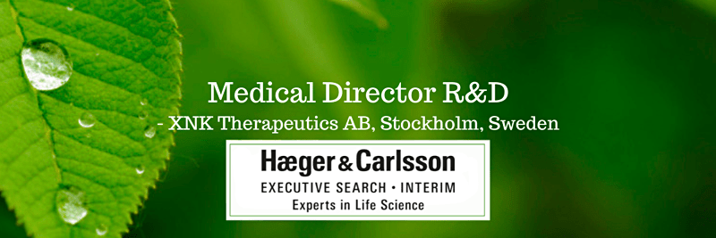 Medical Director R&D, XNK Therapeutics AB, Stockholm, Sweden image