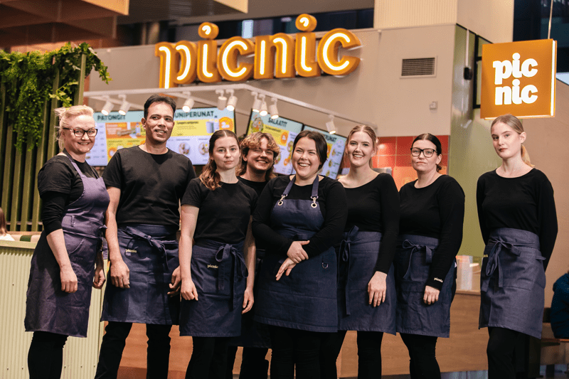 Ravintolatyöntekijöitä Dixin ja Myyrmannin  Picniciin! image