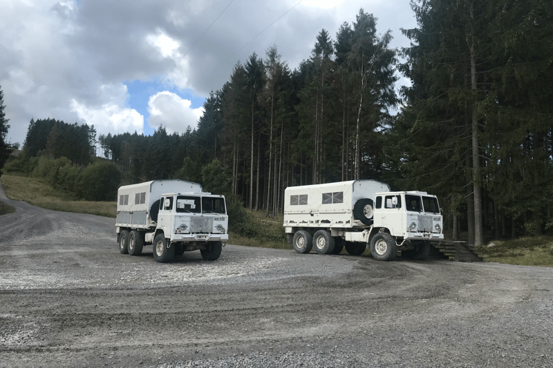 Chaufför, lastbil image