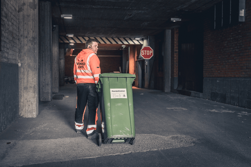 Jäteautonkuljettaja, Riihimäki image