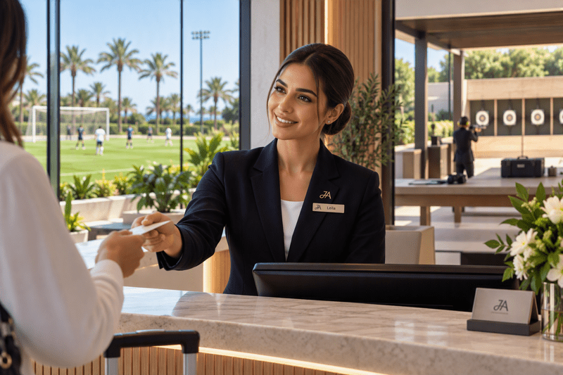 Female Receptionist image