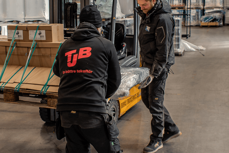 Lagermedarbetare på TJB image