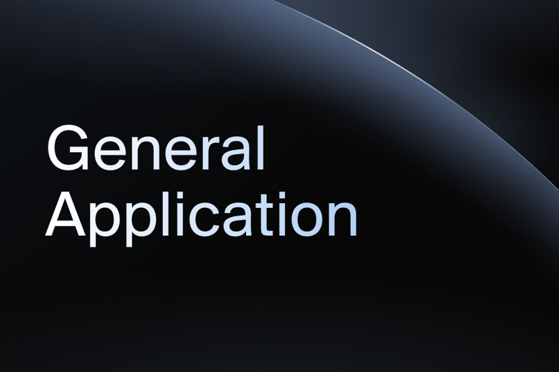 Join the Team! General Application image