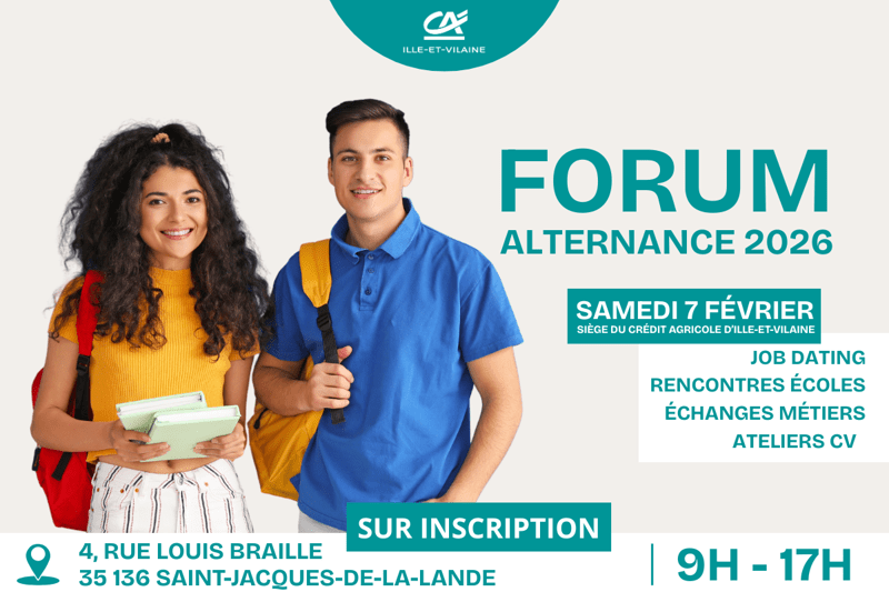 Forum Alternance - Crédit Agricole 2026 image