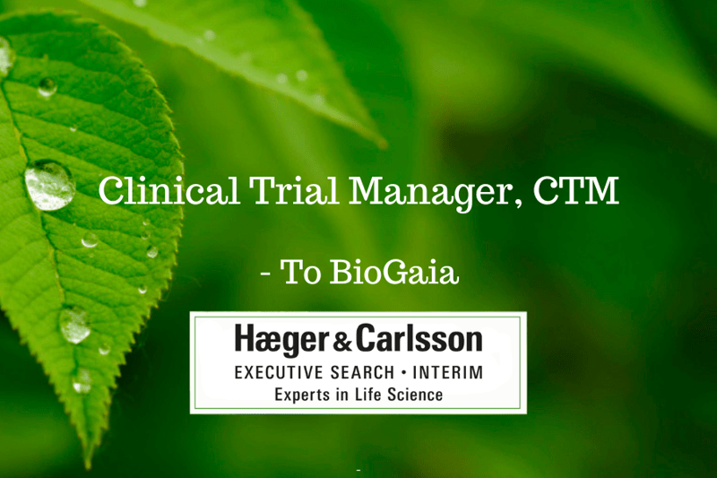 Clinical Trial Manager, CTM - BioGaia image