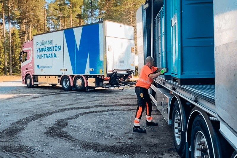 Kappaletavara-autonkuljettaja, Riihimäki image