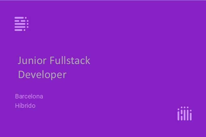 Junior Full Stack Developer image
