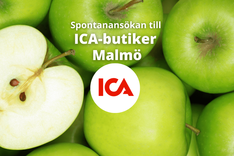 Spontanansökan till ICA-butiker i Malmö! image