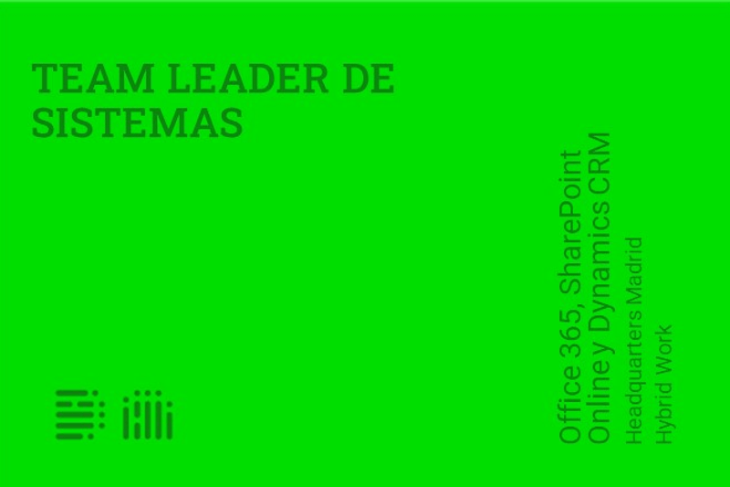 Team Leader de Sistemas image