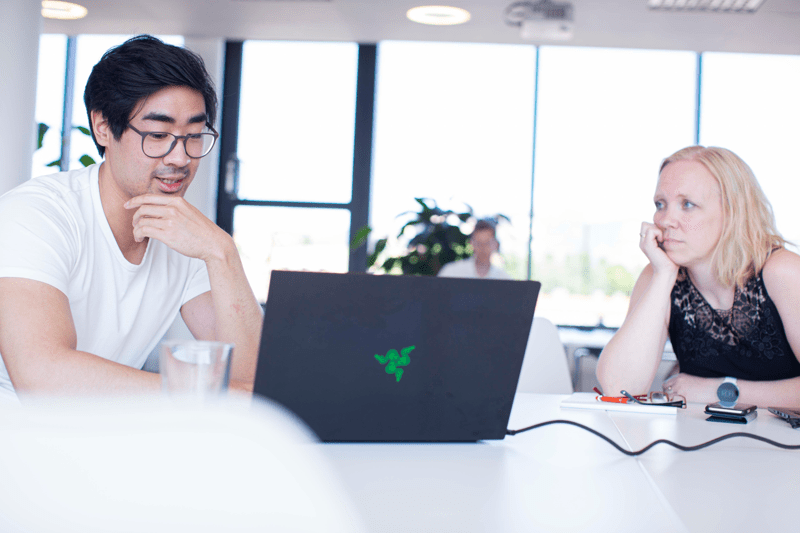 Utvikler med hjerte for frontend image