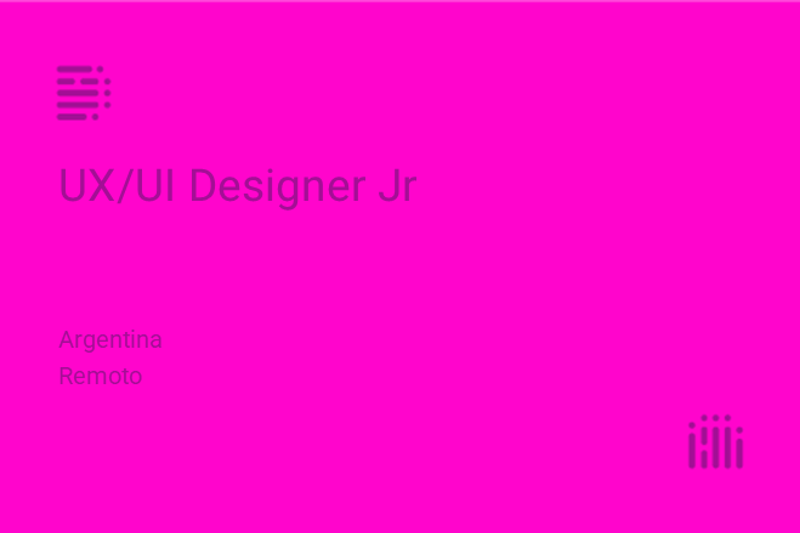 UX/UI Designer Jr image