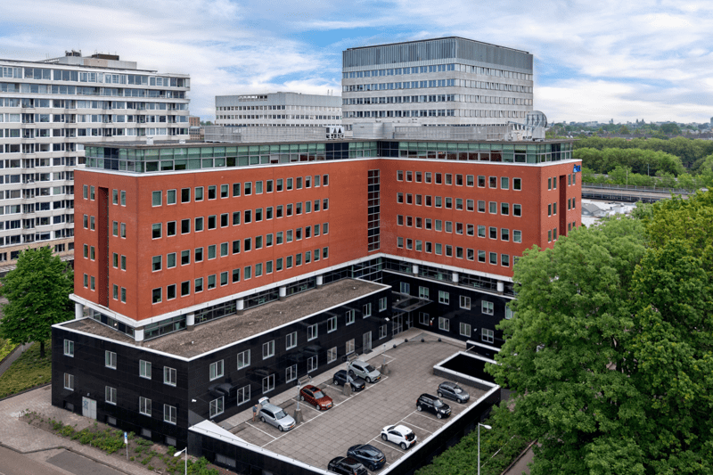 Morgan recruitment group's gebouw in amsterdam west