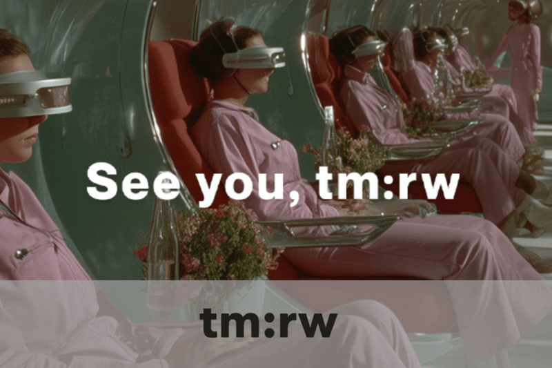 Head of Brand at tm:rw // New York image