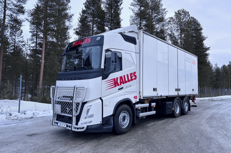 CE-chaufför till Kalles Bud – Gastransporter i Luleå image
