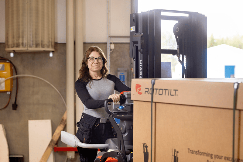 Medarbetare inom Logistik image