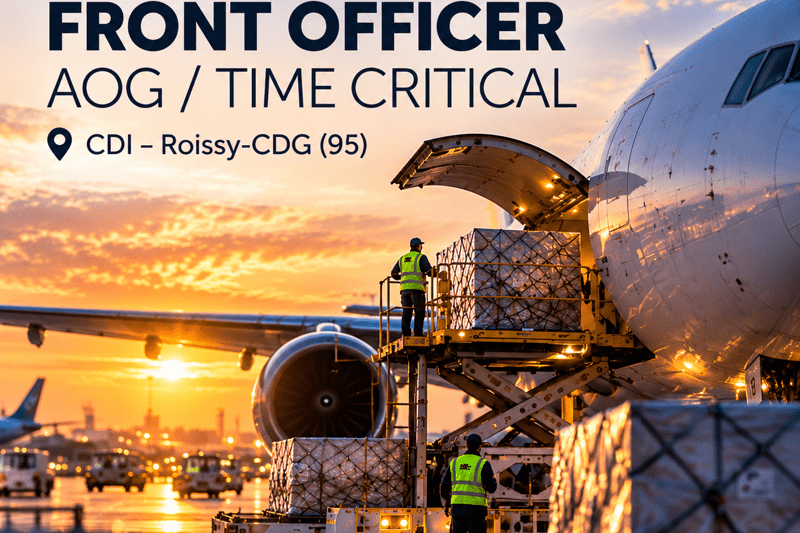 FRONT OFFICER AOG / TIME CRITICAL (H/F) image