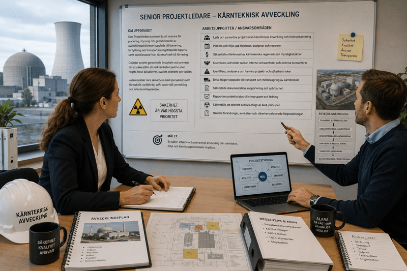 Senior Projektledare Kärnteknisk Avveckling till ReEnerfy image