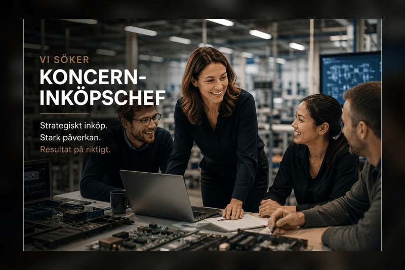 Koncerninköpschef till internationell industrikoncern image