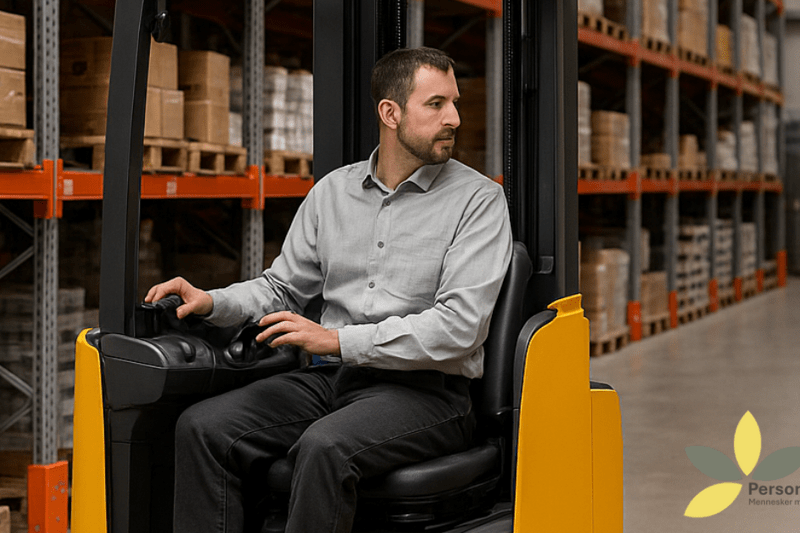 Erfaren reachtruck-fører Køge image