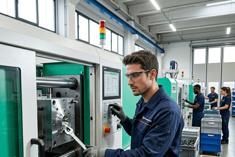 Attrezzista Presse per materie plastiche image