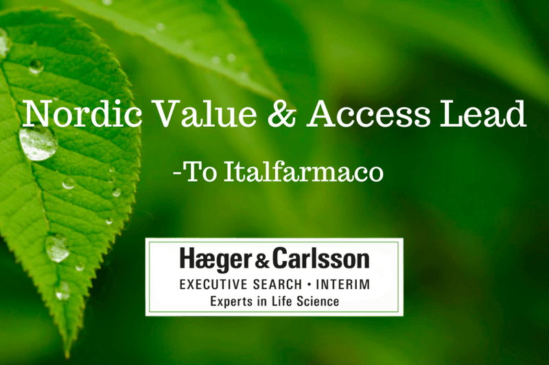 Nordic Value & Access Lead  - Italfarmaco image