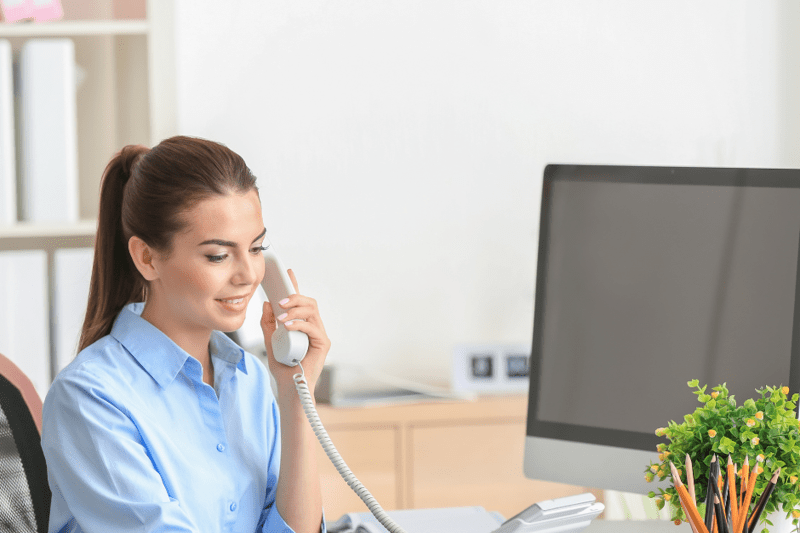 Recepcionista image