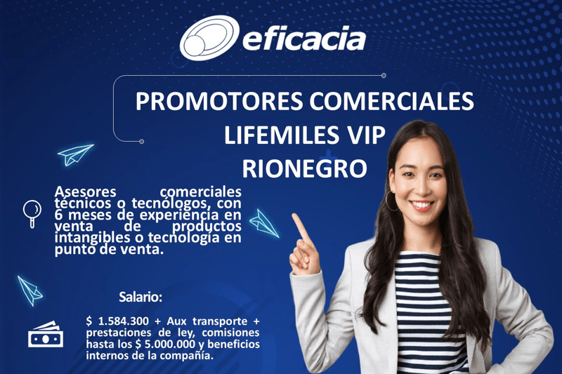 Promotoras Comerciales Vip LifeMiles Rionegro image